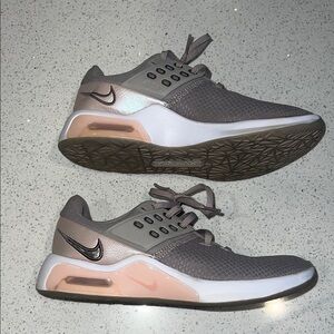 Nike AirMax Women's Gray and Pink Athletic Shoes